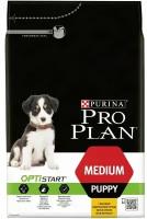 PURINA Pro Plan Optistart Medium Puppy Сухой корм д/щенков средних пород Курица и рис