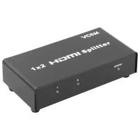Разветвитель VCOM HDMI Spliitter 1=>2 3D Full-HD 1.4v, каскадируемый