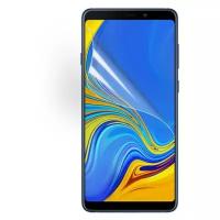 Гидрогелевая защитная пленка для Samsung Galaxy A9 / Противоударная бронированная пленка для Самсунг Галакси А9 с эффектом сомовостонавления / Новое полноэкранное защитное стекло / На заднюю крышку