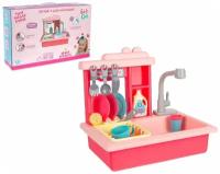 Сюжетно-ролевой набор игрушек- Кухня Girl's club (мойка), 1 набор