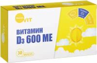 Витамин Д3 600 МЕ капс 30 шт Verrum-Vit