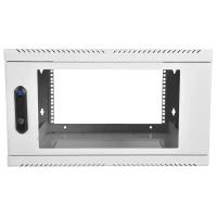 ЦМО Шкаф телекоммуникационный настенный, 6U, 600х480 дверь стекло (ШРН-6.480) (1 коробка)