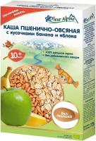 Каша Fleur Alpine Organic Пшенично-овсяная с кусочками банана и яблока с 10 месяцев 175г