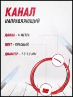 Канал направляющий 1,0-1,2 красный 4м, шт ATL0566