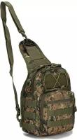 Тактическая сумка-рюкзак на плечо для охоты, рыбалки, страйкбола