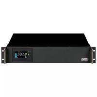 Источник бесперебойного питания Powercom KIN-1200AP LCD King Pro RM 960W 1200Va black