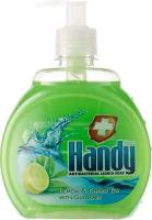 Clovin Мыло жидкое Handy Antibacterial Liquid Green Tea & Lemon, 500 мл