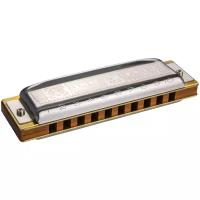 Губная гармошка Hohner Blues Harp 532/20 MS (M533066X) F, серебристый