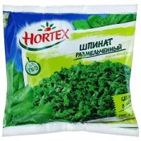 HORTEX Замороженный шпинат размельченный, 400 г