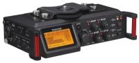 Tascam DR-70D 4 канальный портативный аудиорекордер для DSLR камер, WAV/BWF 44.1/48/96kHz, 16/24-bit, карты SD/SDHC/SDXC до 128 Gb, USB 2.0