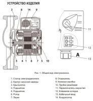 Циркуляционный насос VALFEX VCP 25-60G 130 мм (с гайками)