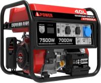 Бензиновый генератор A-iPower A7500EA 20112