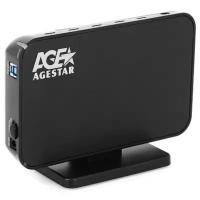 Внешний корпус для HDD 3.5' Agestar 3UB3A8-6G пластик черный