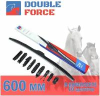 Щетка стеклоочистителя гибридная Double Force 600 мм (24