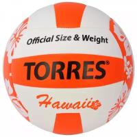 Мяч для пляжного волейбола TORRES Hawaii V32075B, размер 5 5