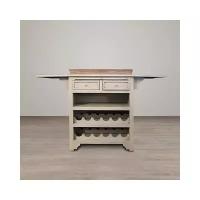 Стол приставной Хакан Roomers Furniture natural oak/white, NC10360