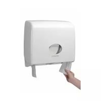 Диспенсер для туалетной бумаги ДхШхВ 298х128х180 мм AQUARIUS пластик белый KIMBERLY-CLARK