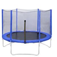 Батут DFC Trampoline Fitness 16ft наружн. сетка, синий (488см)