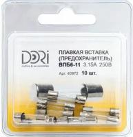 DORI Плавкая вставка ВПБ6-11 3,15А 250В 10 шт 40972