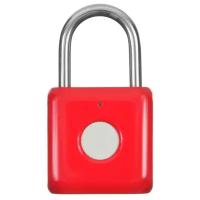 Биометрический замок Xiaomi Uodi Smart Fingerprint Padlock (YD-K1), красный