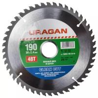 Пильный диск URAGAN Clean cut 36802-190-30-48 190х30 мм