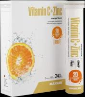 MAXLER Vitamin C + Zinc таб. шип