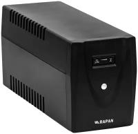 Интерактивный ИБП РАПАН RAPAN-UPS 2000 черный 1200 Вт