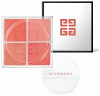 GIVENCHY Рассыпчатые четырехцветные румяна для лица Prisme Libre Blush (3 Voile Corail)