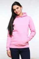 Магазин Толстовок - Pink Color Hoodie Woman Classic Женская розовая толстовка худи классическая 320гр/м.кв, M-42-44-Woman-(Женский)