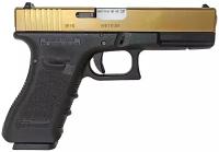 Пистолет страйкбольный (WE) Glock-17 gen3, металл слайд, Titanium Version WE-G001A-TG