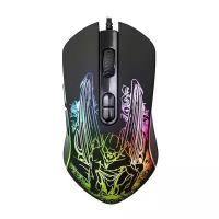 Игровая мышь Qumo Dragon War Gothic M51 Black USB, черный