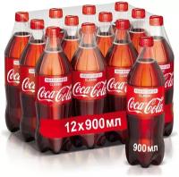 Газированный напиток Coca-Cola Classic, 1 л, 12 шт