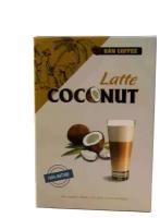 Вьетнамский растворимый кофе 3 в 1 Latte COCONUT (Латте с кокосом) BAN COFFEE, 12 пак. 240 г