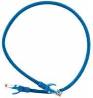 Сетевой кабель ExeGate UTP cat.5e 0.5m Blue UTP-RJ45-RJ45-5e-0,5M-LSZH-BL 286380