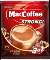 MacCoffee Strong 3в1, 25 пакетиков по 16г