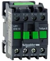 Schneider Electric EasyPact TVS TeSys E Контактор 3P 1НО 25А 400В AC3 380В 50Гц, Schneider Electric, арт.LC1E2510Q5