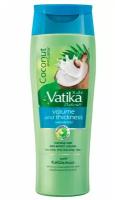 Шампунь Dabur Vatika Naturals объём и толщина, 200 мл