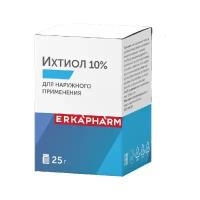 Erkapharm Ихтиол крем д/нар. прим., 20%