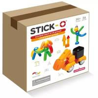 Конструктор STICK-O 901094 Большая стройка 56 дет