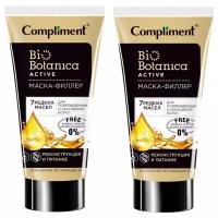 Compliment BioBotanica Active Маска-филлер для сухих и поврежденных волос 7 редких масел Реконструкция и питание