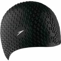 Шапочка для плавания Speedo Bubble Cap 8-709290001, силикон, цвет чёрный