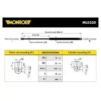 Амортизатор Капота | Перед Прав/Лев | Monroe арт. ML5330