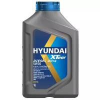 Моторное масло Hyundai XTeer Diesel Ultra 5W30 1л 100% синтетическое, для дизельных двигателей