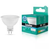 Лампа светодиодная Camelion, LED5-MR16/845/GU5.3 GU5.3, MR16, 5Вт, 4500К