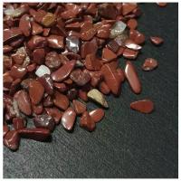 Натуральный камень Яшма красная (фракция 3-5 мм) 200 г, ResinArt