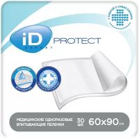 Пеленки одноразовые iD Protect Expert 60х90, 30 шт