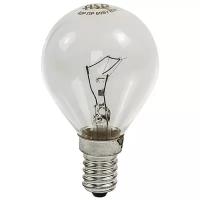 Лампа накаливания ASD ШАР, E14, G45, 40Вт, 2700 К