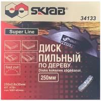 Диск пильный п/дер SUPER LINE 250х30мм 34133