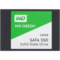 Твердотельный накопитель Western Digital WD Green SATA 120 ГБ SATA WDS120G2G0A OEM