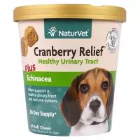 Добавка в корм NaturVet Cranberry Relief + Echinacea Soft Chews для собак